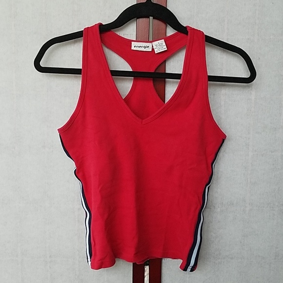Energie Tops - Energie red workout tank. Size M.